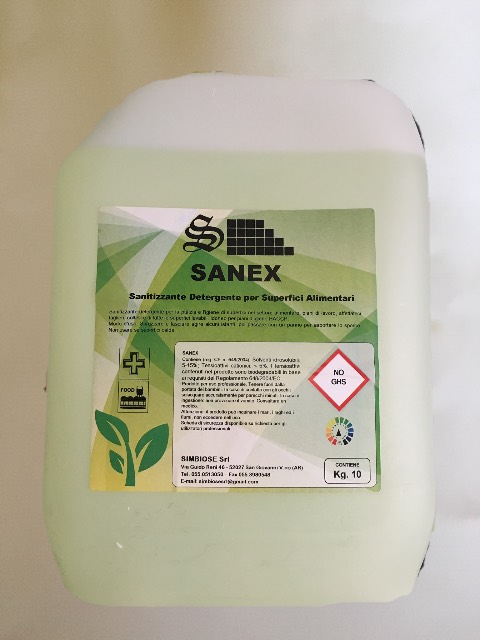 Detergente sgrassante e igienizzante kg.10