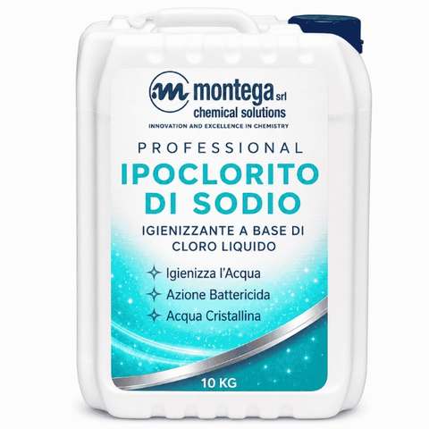 Igienizzante a base di Cloro Liquido – Ipoclorito di Sodio – 10kg