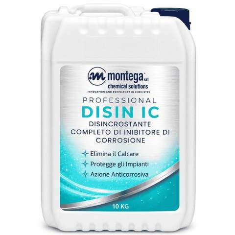 Piscine, Idromassaggi e Saune Disincrostante Completo di Inibitore di Corrosione – Disin IC – 10kg
