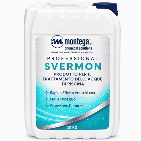 Piscine, Idromassaggi e Saune Antialghe, Funghi e Depositi Minerali – Svermon 20kg