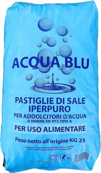 Sale in pastiglie per addolcitore kg.25