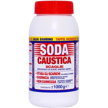 Soda caustica a scaglie