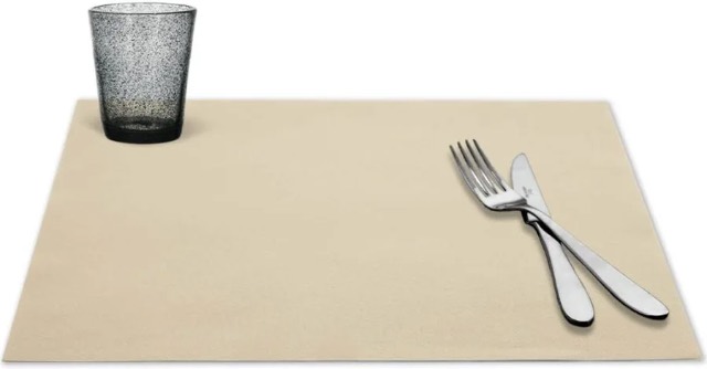 Tovagliette pranzo 30x40 carta paglia champagne pz.2000