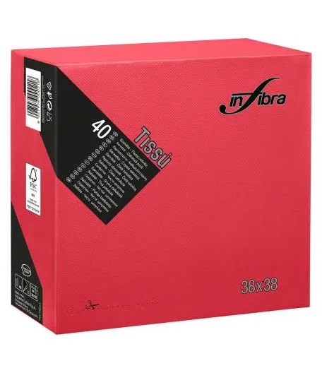 TOVAGLIOLI 38X38 PUNTA PUNTA COLORATI 30CONF DA 40 PZ