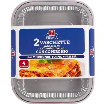 Vaschette alluminio da 4 porzioni pz.100