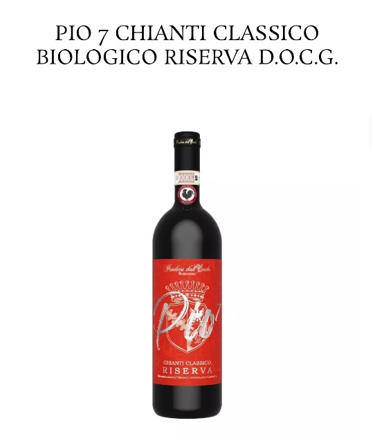 Vino Pio7 riserva 75 cl.