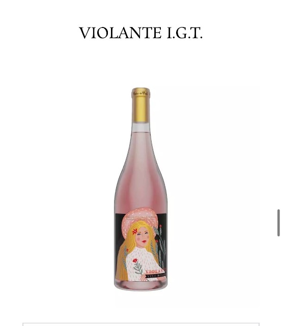 Vino Violante rose’ 75 cl.